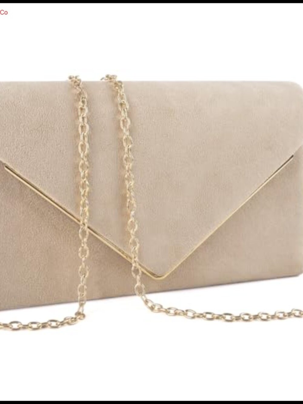 Faux Suede Envelope Clutch Evening Bag for Wedding Prom Party